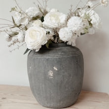 Load image into Gallery viewer, Large Rustic Farmhouse Grey Planter