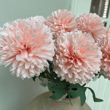 Load image into Gallery viewer, Blush Pink Hydrangea Stems - Bouquet of 6 Stems