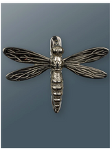 Load image into Gallery viewer, Dragonfly Door Knocker - Nickel Finish