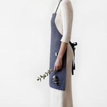 Load image into Gallery viewer, Daily Linen Apron - Dark Grey