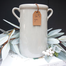 Load image into Gallery viewer, Grey Farmhouse Pot