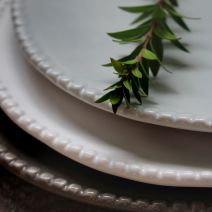 Load image into Gallery viewer, White Bobble Side Plate