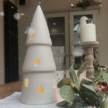 Load image into Gallery viewer, Star Ceramic LED Christmas Tree
