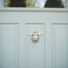 Load image into Gallery viewer, Spring Bee Door Knocker - Nickel Finish
