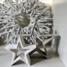 Load image into Gallery viewer, Set of Two Mantel Piece Stars
