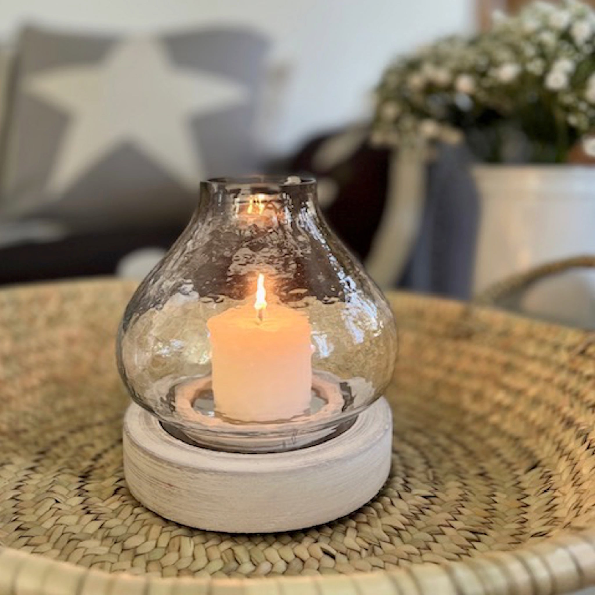 Candle Hurricane Lamp
